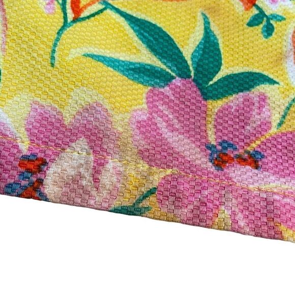 Tommy Hilfiger Women’s Size 14 Floral Yellow Pencil Straight Skirt Knee Length - Picture 9 of 15